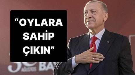 Cumhurbaşkanı Erdoğan’dan Seçim Açıklaması: “Sandıkların Başından Ayrılmayın”