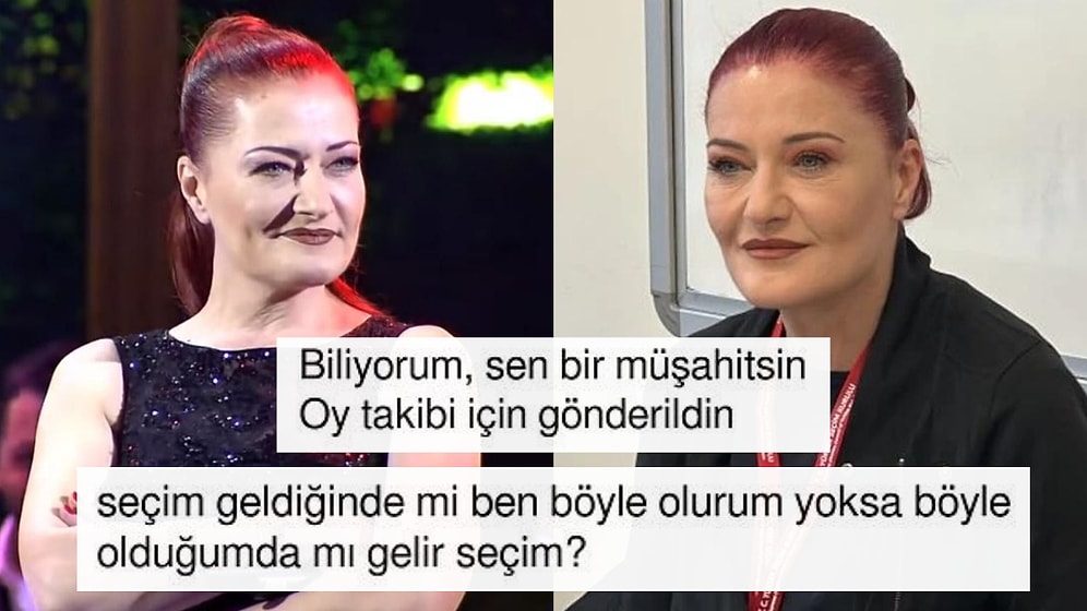 Sandık Görevlisi Olan Candan Erçetin'in Değiştirilen Şarkı Sözlerini Duymanız Gerek