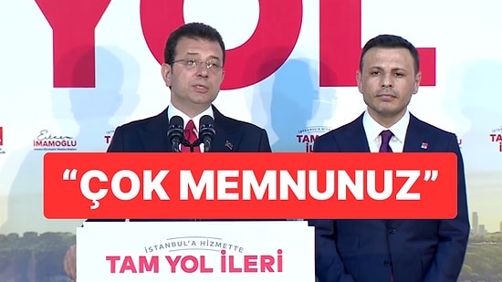 Ekrem İmamoğlu’ndan İlk Açıklama: “Bize Olan İnanç Sandıkta Gözükmüş”