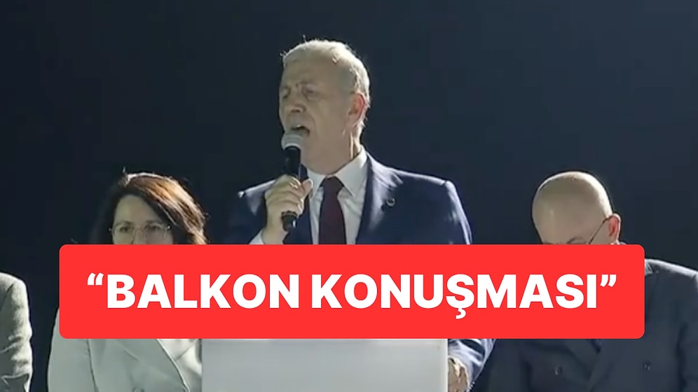 Mansur Yavaş’tan 'Balkon Konuşması': “Bu Seçimin Kaybedeni Müfteri Turgut Altınok’tur”