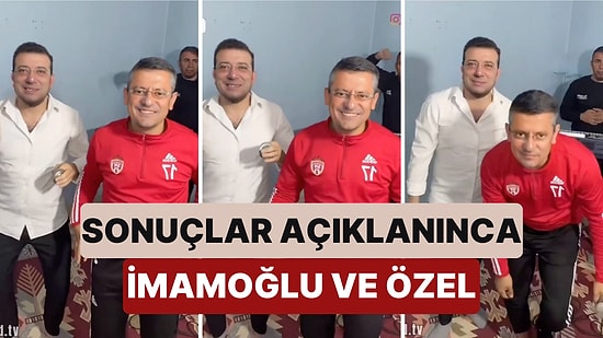 Sonuçları Görünce Mizahlarını Konuşturan Editçiler İmamoğlu ve Özel İçin Hazırladıkları Videoyla Güldürdü