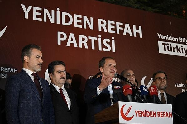 Fatih Erbakan, seçimlerin ardından yaptığı ilk açıklamasında şu ifadeleri kullandı: