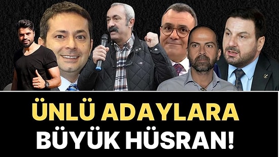 Ünlü Adayların Seçim Sonuçları: Behzat Ç. Fark Yarattı, Komünist Başkan Hayal Kırıklığı Yaşadı