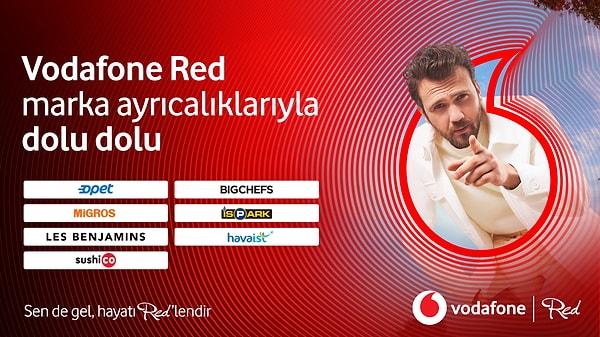 Vodafone Red Marka Ayrıcalıklarıyla Dolu Dolu!