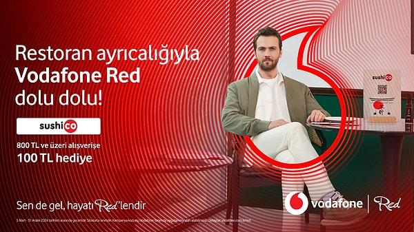 Restoran Ayrıcalığıyla Vodafone Red Dolu Dolu!