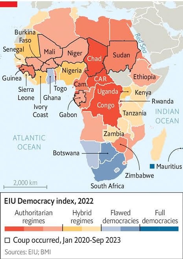 12. Afrika'da demokrasi.