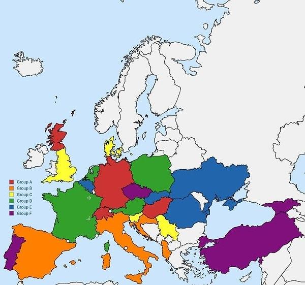 15. UEFA Euro 2024'e katılan ülkeler.