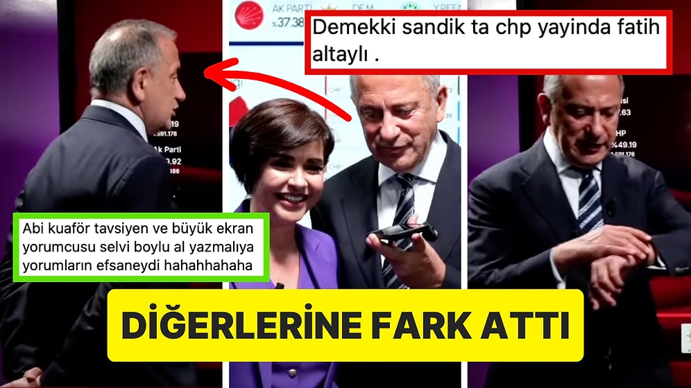 Gazeteci Fatih Altaylı, Seçim Özel Canlı Yayınının Rekor İzlenme Oranıyla Seçim Gecesine Damga Vurdu!