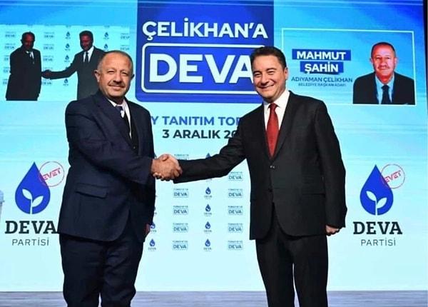 Yaklaşık 4 yıllık bir parti olan DEVA, ilk belediyesini Adıyaman’da kazandı.