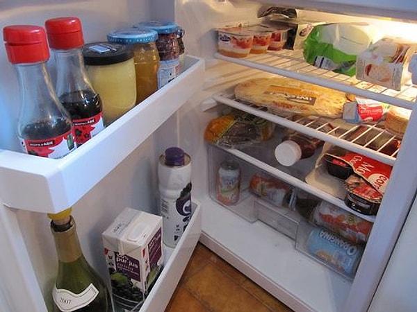 6. Buzdolabının üstünün tozsuz olması.