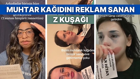 Muhtarlık Seçimleri İçin Olan Kağıdı Reklam Sanan Gençler Güldürdü: “Cebimize Atıp Eve Getirdik”