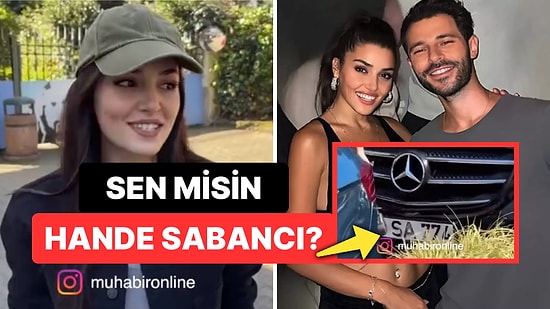 Hakan Sabancı'yla Aşk Yaşayan Hande Erçel Oy Kullanmaya "SA" Plakalı Araçla Gelince Olanlar Oldu!