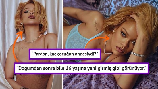 Rihanna, "Savage X Fenty" İç Çamaşırlarıyla Verdiği Pozlarla "Aşko Work Work Work" Dedirtti