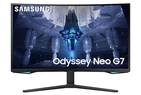 Samsung Odyssey Neo G7 LS32BG750NUXUF 32" 1ms 165Hz UHD Quantum Mini-LED HDR2000 1000R Pivot Gaming Monitör