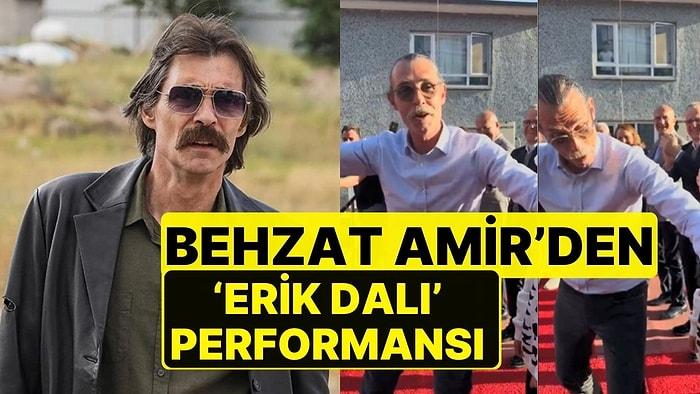 Behzat Ç. Rolüyle Tanınan Etimesgut'un Yeni Başkanı Erdal Beşikçioğlu'ndan 'Erik Dalı' ile Kutlama