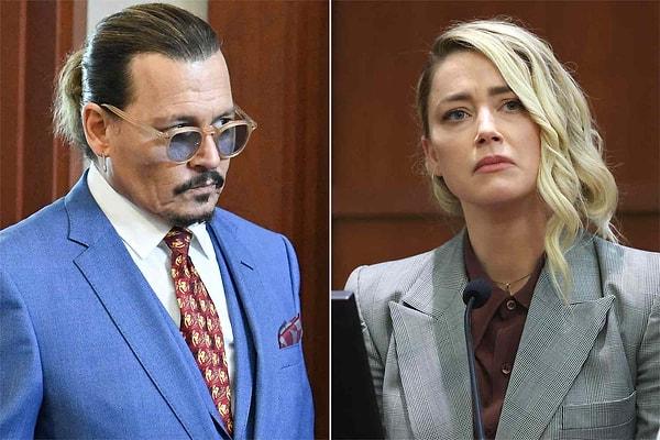 Amber Heard şiddet gördüğünü söyleyerek ilk davayı açmış, ardından mahkemede yüzleşen ikili tüm kanıtlarıyla birbirleriyle mücadele etmişti.