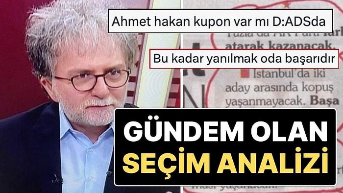 Gazeteci Ahmet Hakan’ın Seçim Yazısındaki Öngörülerinin Neredeyse Hiçbiri Tutmadı!