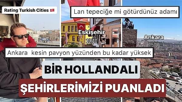 Ülkemizi Gezen Bir Turist Şehirlerimizi Puanladı: Verdiği Puan İzmirlileri Kızdırdı