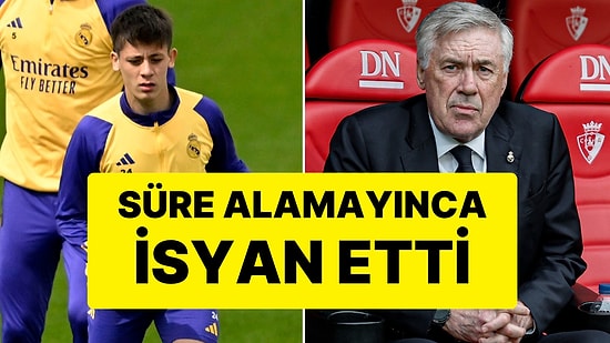 Arda Güler ile Ancelotti Tartıştı: "Carlo, Sıradan Bir Oyuncu Olmak İstemiyorum"