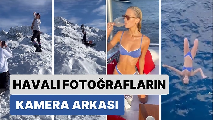Sosyal Medya İçin Havalı Fotoğraflar Çekmeye Çalışırken Yaşadıkları Kazalarla Neye Uğradığını Şaşıran Acemiler
