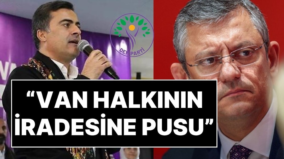 Van'daki Belediye Başkanlığı Krizine Özgür Özel'den Tepki: "Van Halkının İradesine Pusu"