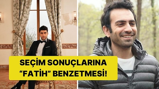 Kızılcık Şerbeti'nin Fatih'i Doğukan Güngör'den Seçim Sonuçları Benzetmesine Yanıt!