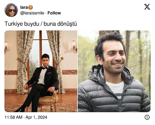 Türkiye'nin son seçim sonucuna Kızılcık Şerbeti Fatih ve Aşk Yeniden Fatih karakterleri benzetmesi yapan bir kullanıcı kısa sürede viral olurken, bu benzetmeye Şerbo'nun Fatih'i Doğukan Güngör'den de yanıt geldi.