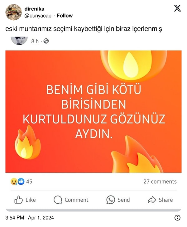 Olgunlukla karşılamak gerekmez mi?