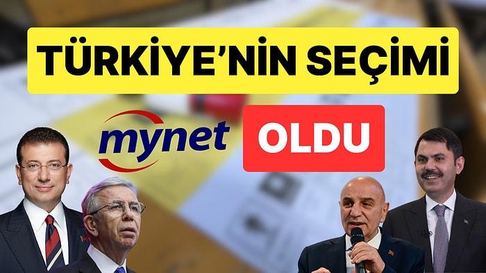Mynet Yerel Seçimlere Damgasını Vurdu: Türkiye Seçim Sonuçları İçin Mynet'i Tercih Etti!