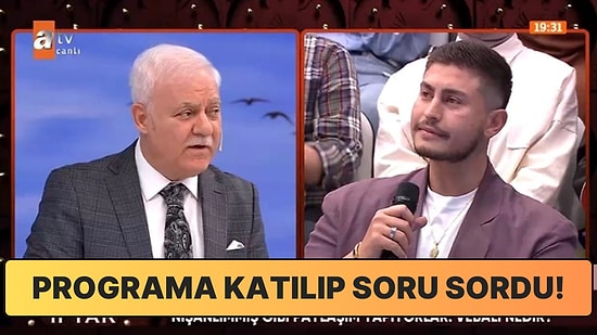 Kısmetse Olur Yarışmacısı Çağrı Özer'in Nihat Hatipoğlu'nun İftar Programına Katılması Kahkaha Attırdı!