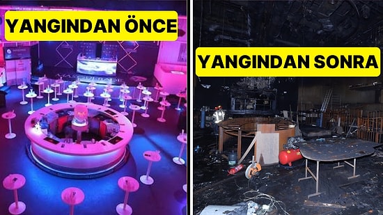 Beşiktaş'taki Gece Kulübünde Çıkan Yangından Sonra Mekanın İçi İlk Kez Görüntülendi