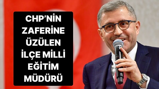 Üsküdar İlçe Milli Eğitim Müdürünün Hilmi Türkmen Üzüntüsü: “Belediyeciliğin Felsefesini Değiştirdiniz”