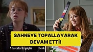 Bahar Çekiminde Ayağını Burkan Demet Evgar, Sahneyi Bozmadan Devam Etmiş!
