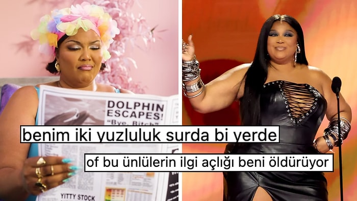 Müziği Bıraktığını Söyleyip Kararından Jet Hızıyla Dönen Lizzo'nun Kıvırışı "Hep Aynı Numara" Dedirtti!