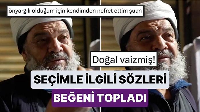 Bir Vatandaşın Seçim ile İlgili Sözleri Beğeni Topladı: "Sen Nasıl Bana Sabrettiysen Ben de Sana Sabredeceğim"