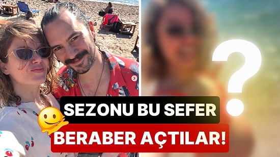 Burcu Biricik Aile Tatiline Çıktı, Sezonu Açtı: Minik Kızıyla İlk Kez Denize Girdiği Anlar Kalpleri Eritti!