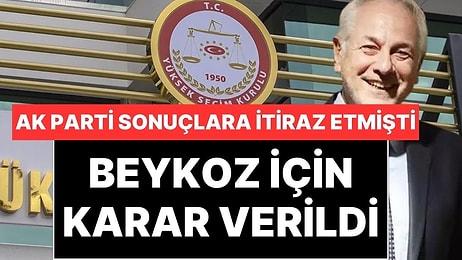 YSK'dan Beykoz Kararı: Yeniden Sayım Kararı İptal Edildi, Belediye CHP'nin!