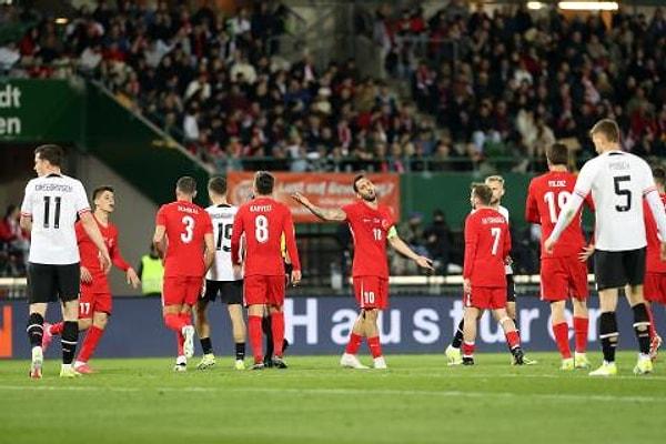 Milliler, mart ayının son haftasında oynanan karşılaşmalarda Macaristan'a 1-0, Avusturya'ya ise 6-1 mağlup olmuştu.