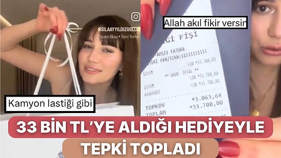 33 Bin TL Ödeyerek Arkadaşına Hediye Alan Kadın Yaptığı Seçimle Sosyal Medyada Tepki Aldı