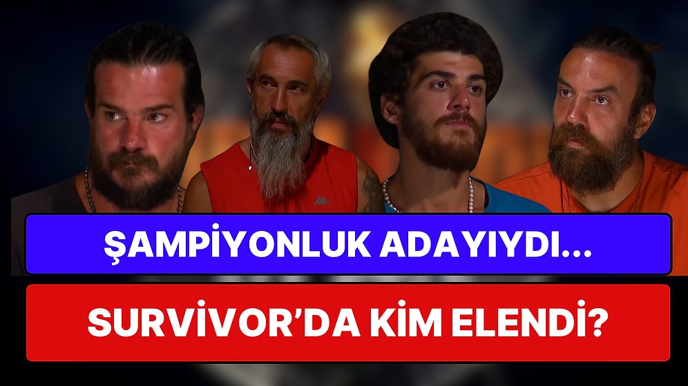 İnanılmaz Düello: Survivor'da Hangi Şampiyonluk Adayı Elendi?