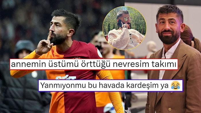 Dayı Lakabıyla Dillere Düşen Galatasaraylı Kerem Demirbay'ın Kıyafet Tercihi Yine Çok Konuşuldu