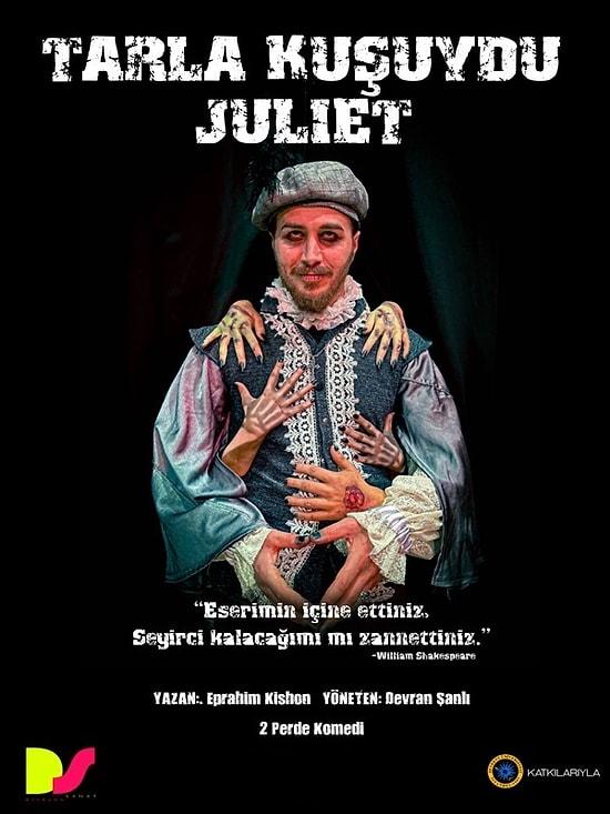 Diyalog Sanat Tiyatrosu'ndan Tarla Kuşuydu Juliet! Shakespeare'in Ölümsüz Eseri Yeni Yorumuyla Sahnede!
