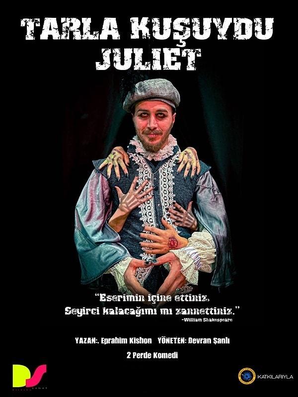 Tarla Kuşuydu Juliet yeni yorumuyla Diyalog Sanat Tiyatrosu'ndan karşınızda: 'Shakespeare öyle bir hikaye yazdı ki dünyanın en trajik aşk hikayelerinden biri oldu.'