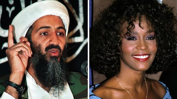 3. Birkaç ay boyunca Osama Bin Laden'le yaşadığını açıklayan Mısırlı-Sudanlı roman yazarı Kola Boof, Bin Laden'in büyük bir Whitney Houston takıntısı olduğunu söylemiş. Hatta Hatta Bin Laden'in Houston'un o dönemlerde evli olduğu Bobby Brown'ı öldürmeyi planladığını bile dile getirmiş...