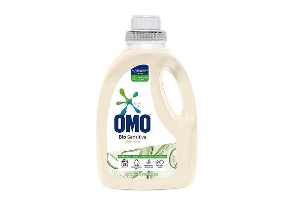 5. Omo Bio Sensitive Sıvı Deterjan Aloe Vera Özlü Hipoalerjenik 1500 ml