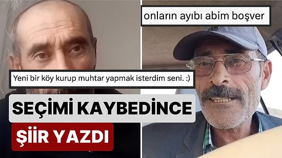 Şiir Yazdığı İçin Dalga Geçtiklerini Söyleyen Muhtar Adayı 29 Oy Alıp Seçimi Kaybedince Derdini Şiirle Anlattı