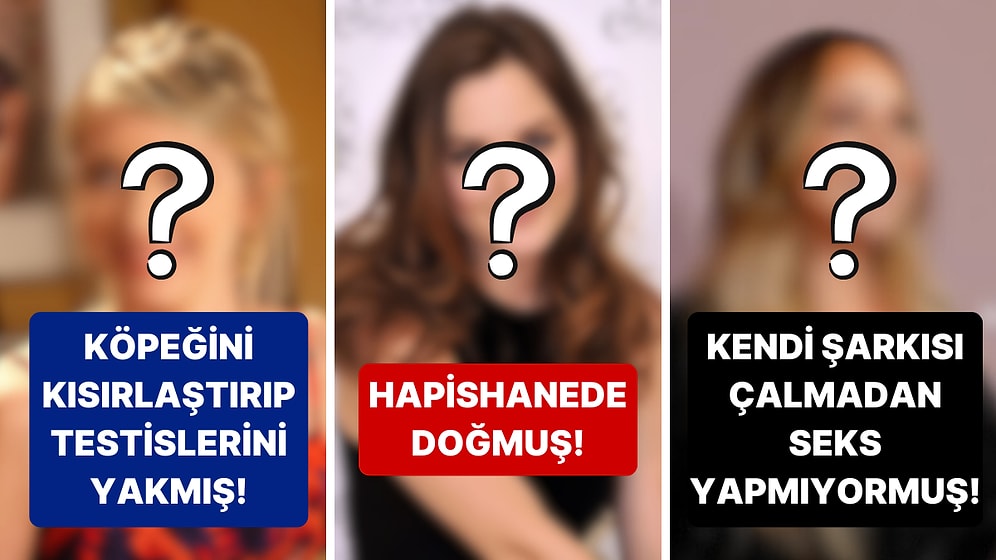 Kırk Yıl Düşünseniz Aklınıza Gelmez: 14 Ünlü Hakkında Masanın Ortasına Bırakılmış Fazlasıyla Tuhaf Bilgiler!