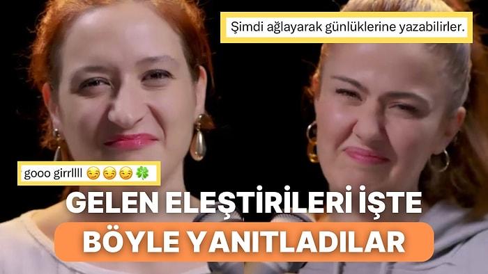 Jiklet YouTube Kanalıyla Hayatımıza Giren Seda Yüz ve Pınar Fidan Yapılan Eleştirileri Tiye Aldı