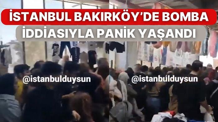 İstanbul Bakırköy’de Bomba Paniği: Bakırköy Cumartesi Pazarı’nda “Bomba Var” Denmesiyle İzdiham Çıktı