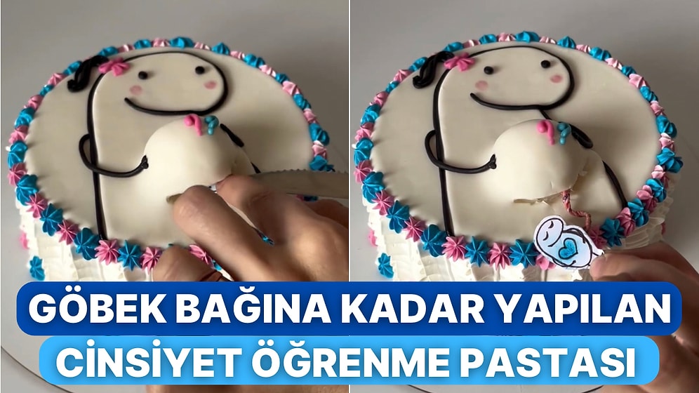 Cinsiyet Partilerine Yeni Boyut: Yaratıcılık Sınırlarının Zorlandığı “Sezaryen Pasta”